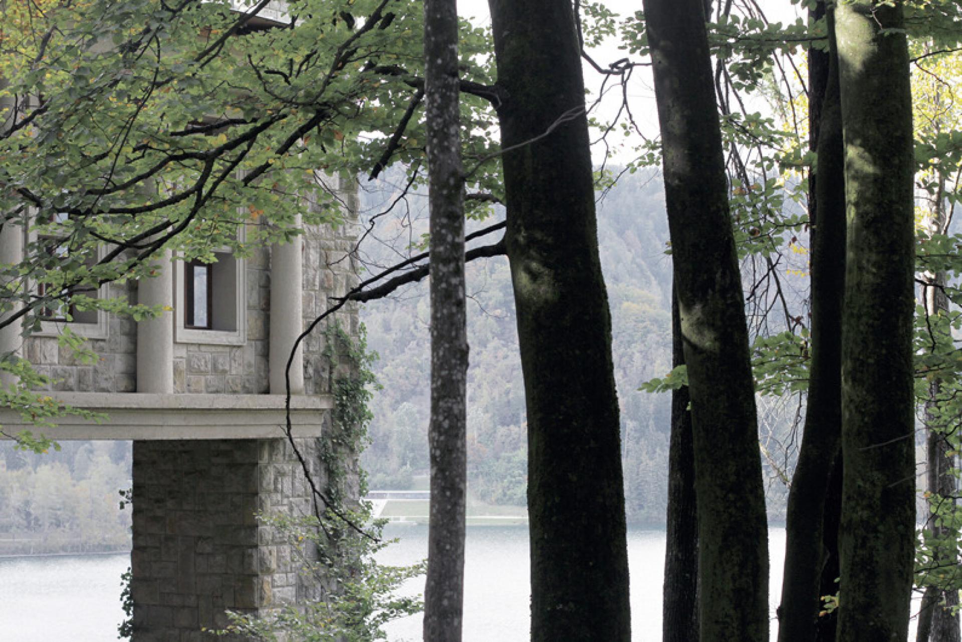 The Tea House with the view by Vinko Glanz. | Photo © Ajda Schmidt